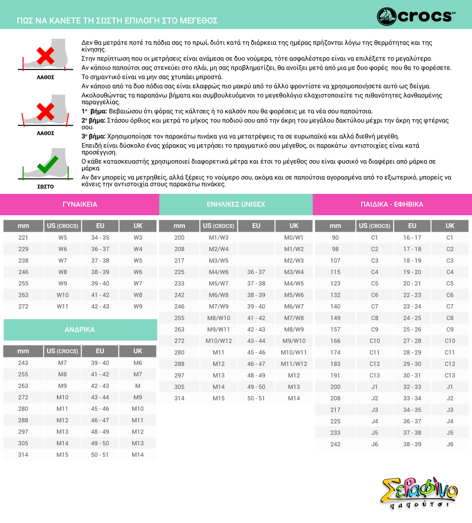 CROCS  | ΜεγεθολόγιοΓυναικεία Σαγιονάρα Crocs Mellow Recovery Slide Ανατομικό Χρώματος Μωβ 208392-5PG
