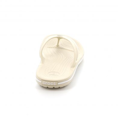 Γυναικεία Σαγιονάρα Crocs Crocband Flip Ανατομικό Χρώματος Μπεζ 11033-2Y2