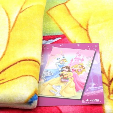 Παιδική Πετσέτα Θαλάσσης για Κορίτσι Disney Princess Πολύχρωμη 21789