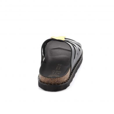 Γυναικεία Comfort Παντόφλα Ateneo Χρώματος Μαύρο 6503.B