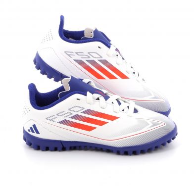 Ποδοσφαιρικό Παπούτσι για Αγόρι Adidas F50 Club Tf J Χρώματος Λευκό IF1391