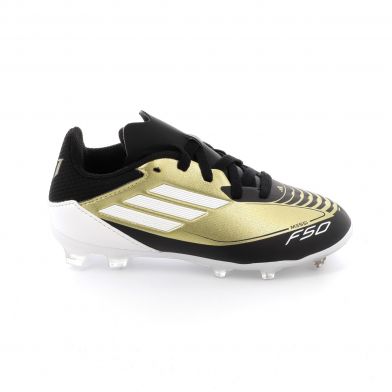 Ποδοσφαιρικό Παπούτσι για Αγόρι Adidas F50 League Fg/mg J Messi Χρώματος Χρυσό  IF6919