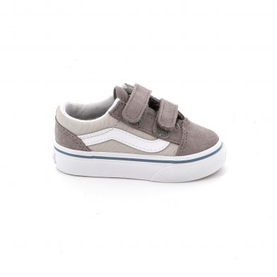 Παιδικό Χαμηλό Casual για Αγόρι Vans Old Skool V Χρώματος Γκρι VN000CPZD3Y1