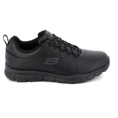 Γυνναικείο Αθλητικό Παπούτσι Skechers Bungee Slip Resistant Athletic Χρώματος Μαύρο 108214-BLK