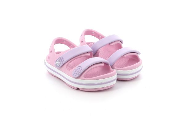 Παιδικό Πέδιλο για Κορίτσι Crocs Crocband Cruiser Sandal K  Χρώματος Ροζ 209423-84I