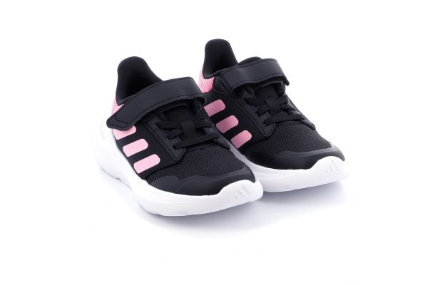 Παιδικό Αθλητικό Παπούτσι για Κορίτσι Adidas Tensaur Run 3.0 El Χρώματος Μαύρο IE5988