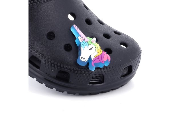 Αξεσουάρ Διακοσμητικό Παπουτσιών Crocs Jibbitz Lights Up Unicorn με Φωτάκια Πολύχρωμο 10011449-UNC