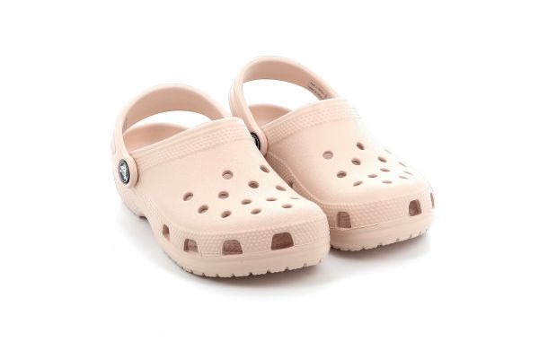 Παιδικό Σαμπό για Κορίτσι Crocs Classic Clog Κ Ανατομικό Χρώματος Ροζ 206991-6UR