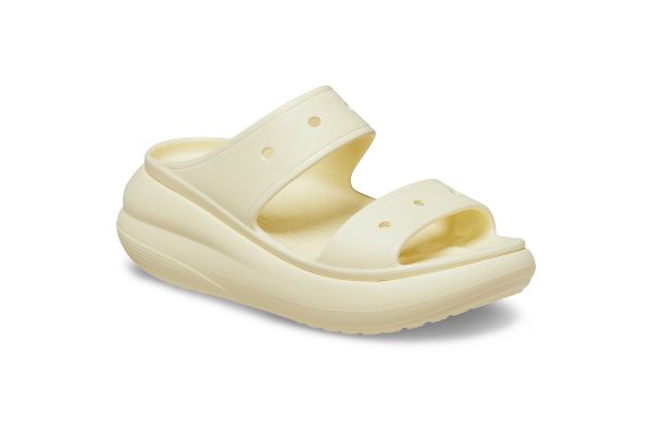 Γυναικείο Mule Crocs Crush Sandal Ανατομικό Χρώματος Κίτρινο 207670-760