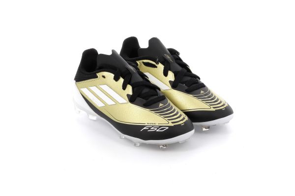 Ποδοσφαιρικό Παπούτσι για Αγόρι Adidas F50 League Fg/mg J Messi Χρώματος Χρυσό  IF6919