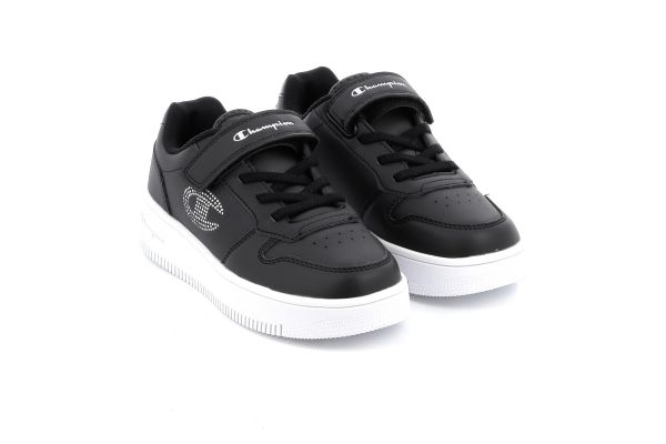 Παιδικό Χαμηλό Casual για Κορίτσι Champion Rd18 Platform Glitter G Ps Low Cut Shoe Χρώματος Μαύρο S32830-KK001