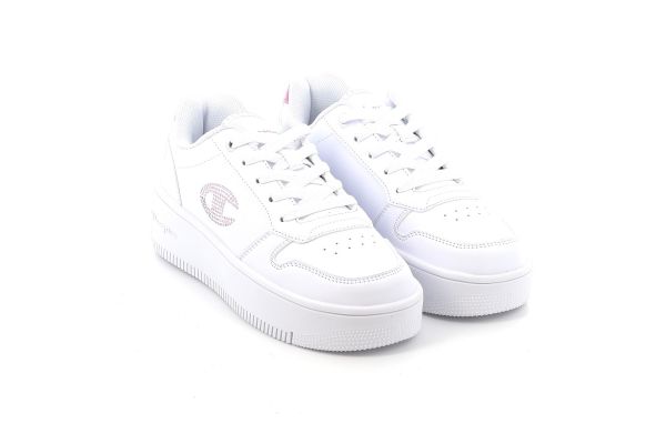 Παιδικό Χαμηλό Casual για Κορίτσι Champion Rd18 Platform Glitter G Gs Low Cut Shoe Χρώματος Λευκό S32872-WW010