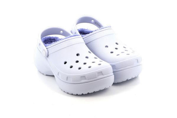 Γυναικείο Σαμπό Crocs Classic Platform Clog W Ανατομικό Χρώματος Μπλε 207938-5AF