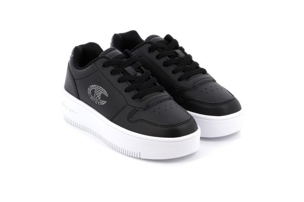 Παιδικό Χαμηλό Casual για Κορίτσι Champion Rd18 Platform Glitter G Gs Low Cut Shoe Χρώματος Μαύρο S32872-KK001